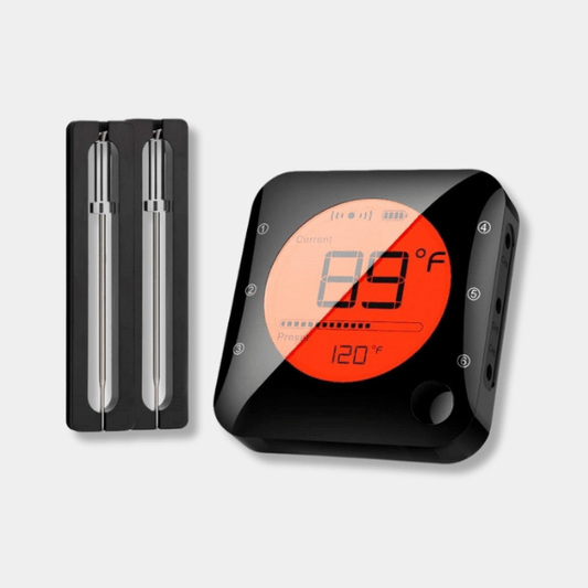 Thermomètre de Cuisson Bluetooth - Intelligent, Multisonde Et Écran LCD